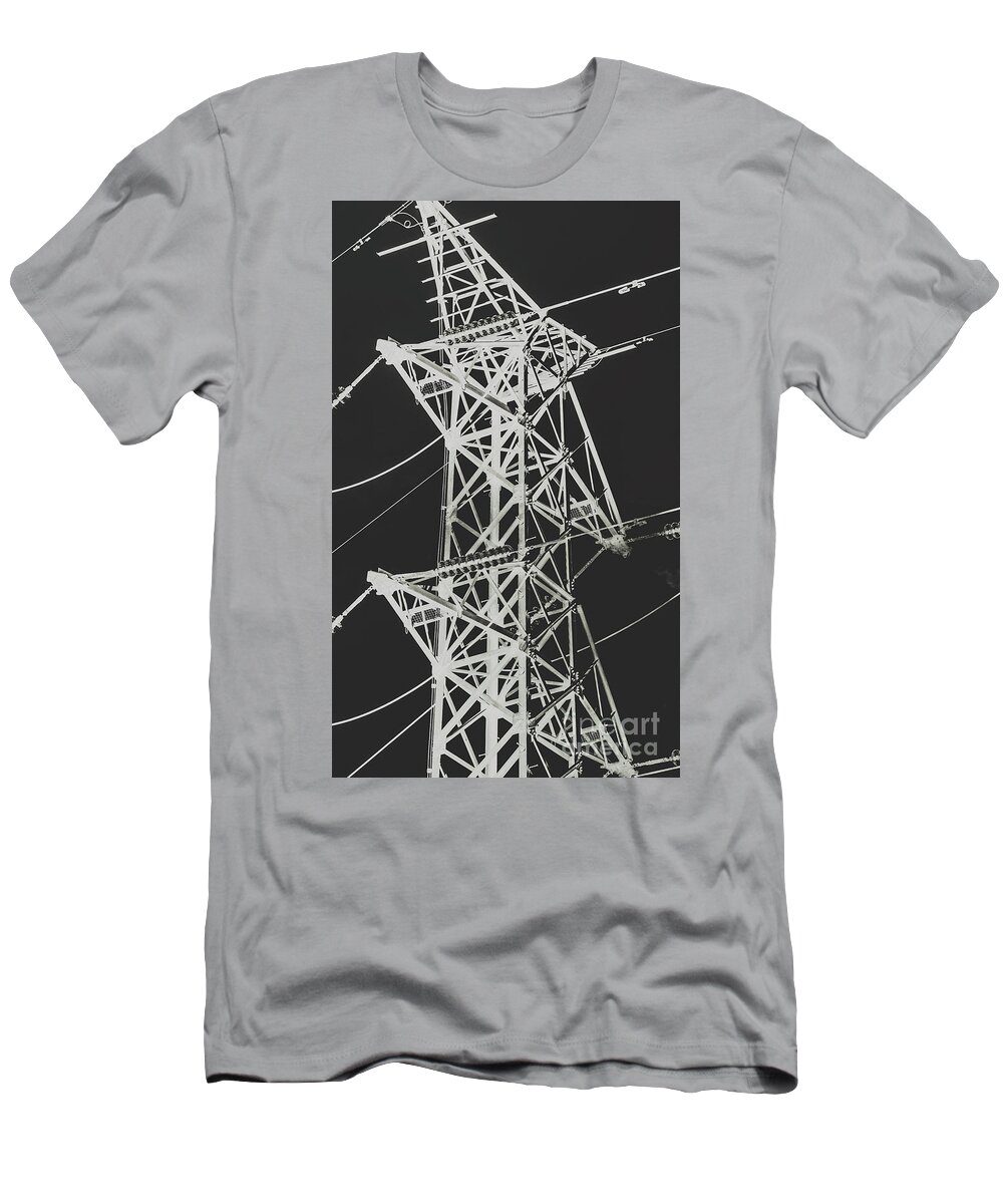 Energy T-Shirt featuring the photograph Current inverted by Jorgo Photography