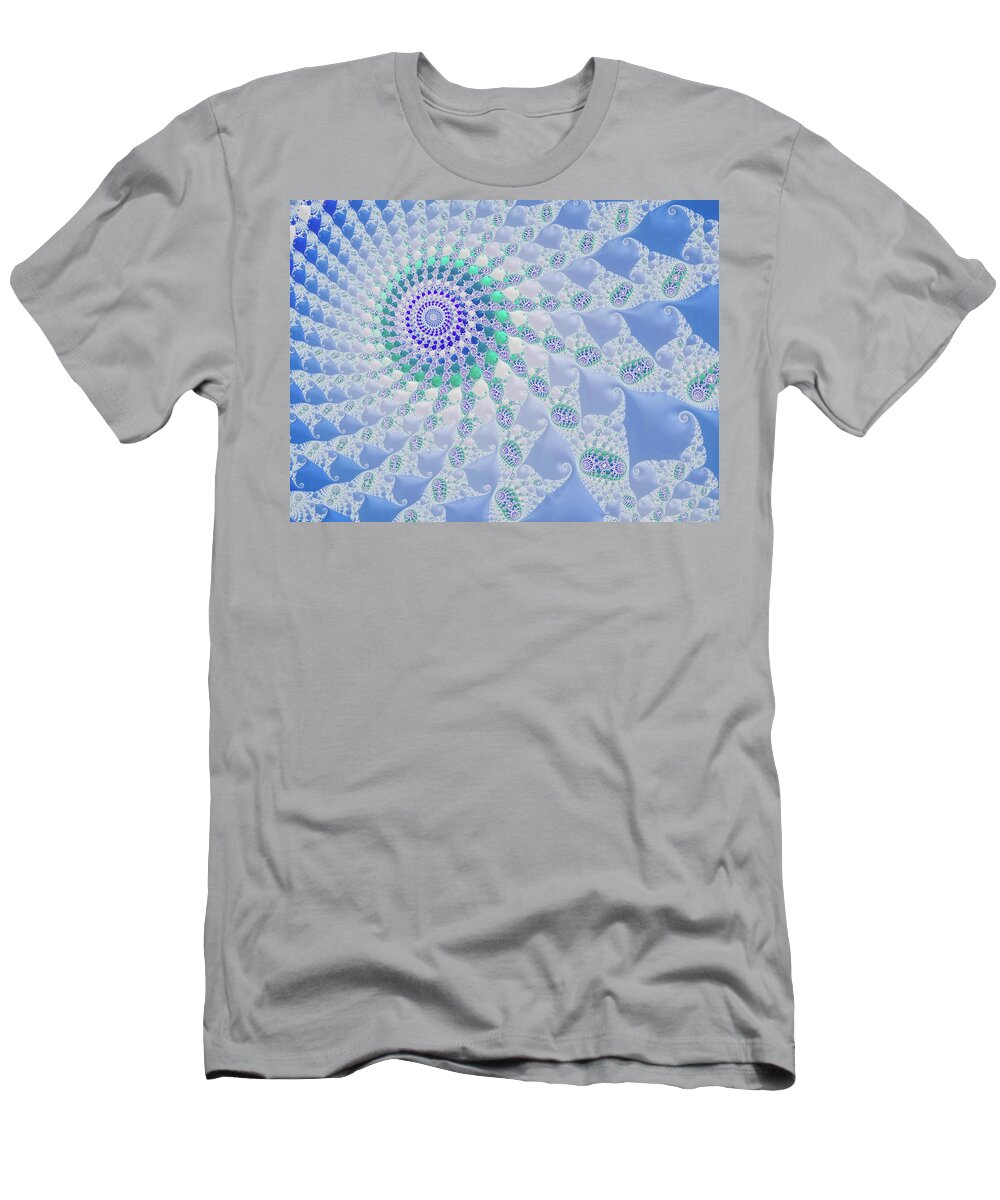 Abstract T-Shirt featuring the digital art Dance of the Elephants by Manpreet Sokhi