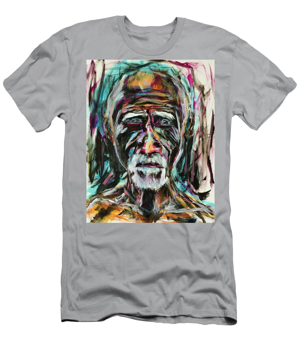 Man T-Shirt featuring the painting Despair by Mark Ross