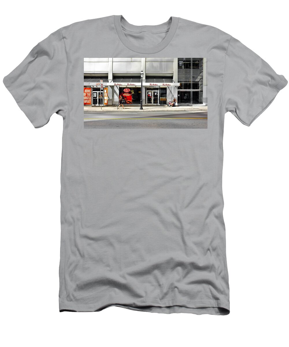 Different T-Shirt featuring the photograph Different Life by Valentino Visentini