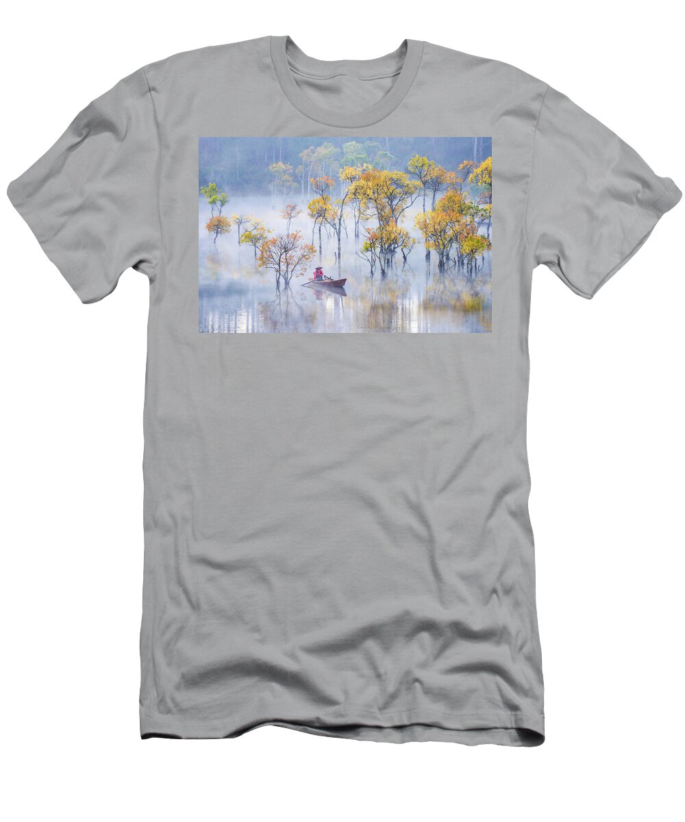 Spring T-Shirt featuring the photograph Dream At Spring by Khanh Bui Phu