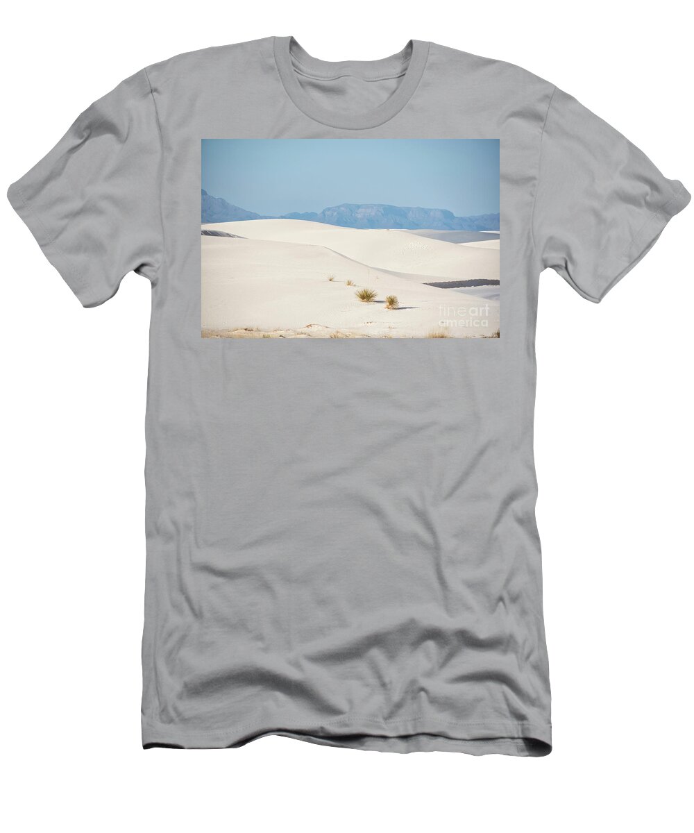 White Sands T-Shirt featuring the photograph Dunes 8 by Andrea Anderegg