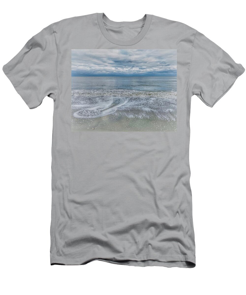 Dusk T-Shirt featuring the photograph Dusk On Edisto Island by Michael Dean Shelton
