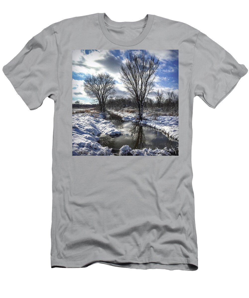Washington County T-Shirt featuring the photograph Early December by Kendall McKernon