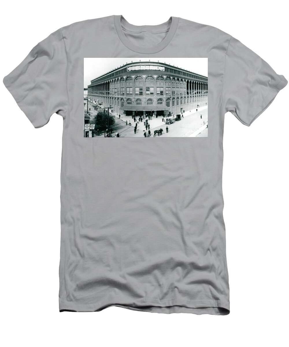 Ebbets T-Shirt featuring the photograph Ebbets Field Major League Ballpark by Action