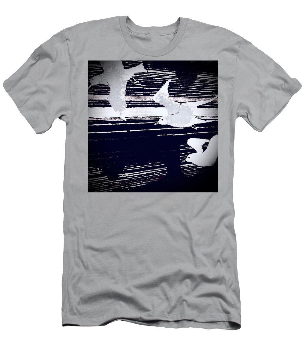  T-Shirt featuring the photograph Flight by Michelle Hoffmann