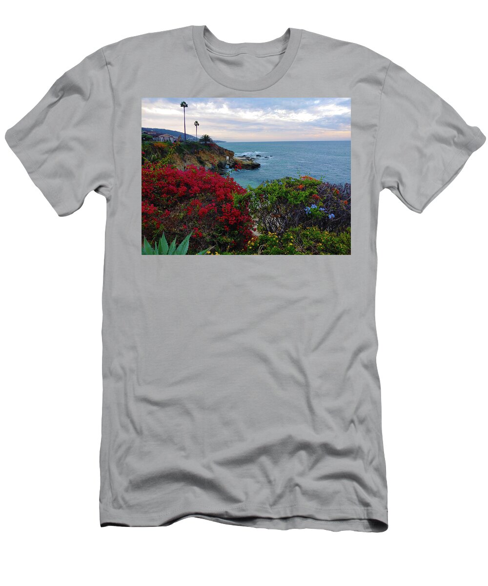 Flowers T-Shirt featuring the photograph Flowers on a Sunset by Marcus Jones