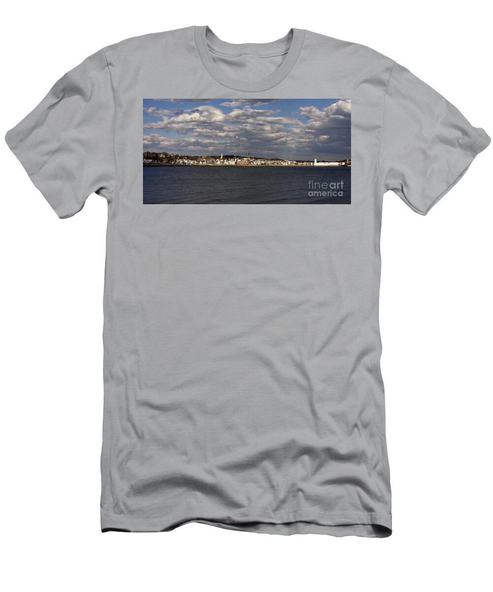 Coastal T-Shirt featuring the photograph Gloucester, MA by Marcia Lee Jones