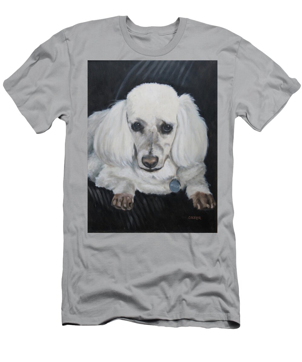 Molly T-Shirt featuring the painting Good Golly Miss Molly by Todd Cooper