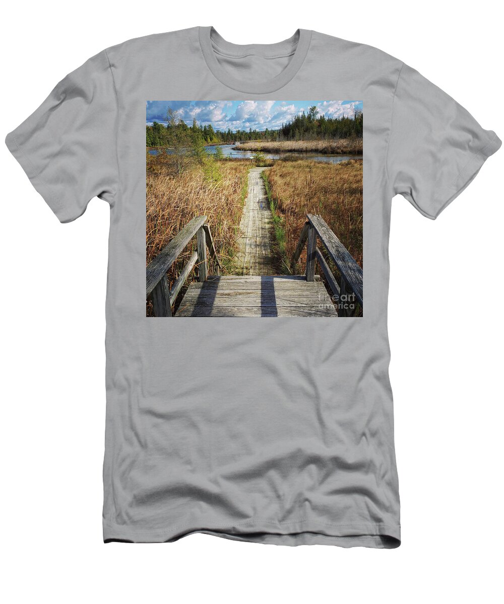 Amy Lucid Photography T-Shirt featuring the photograph Grass Creek Natural Area by Amy Lucid