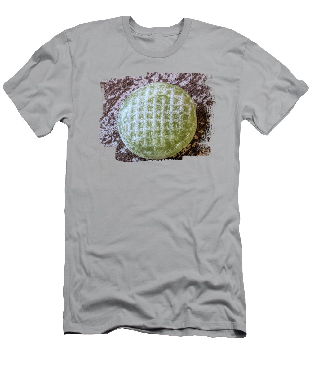 Hard Candy T-Shirt featuring the photograph Green Hard Candy Macro by Elisabeth Lucas