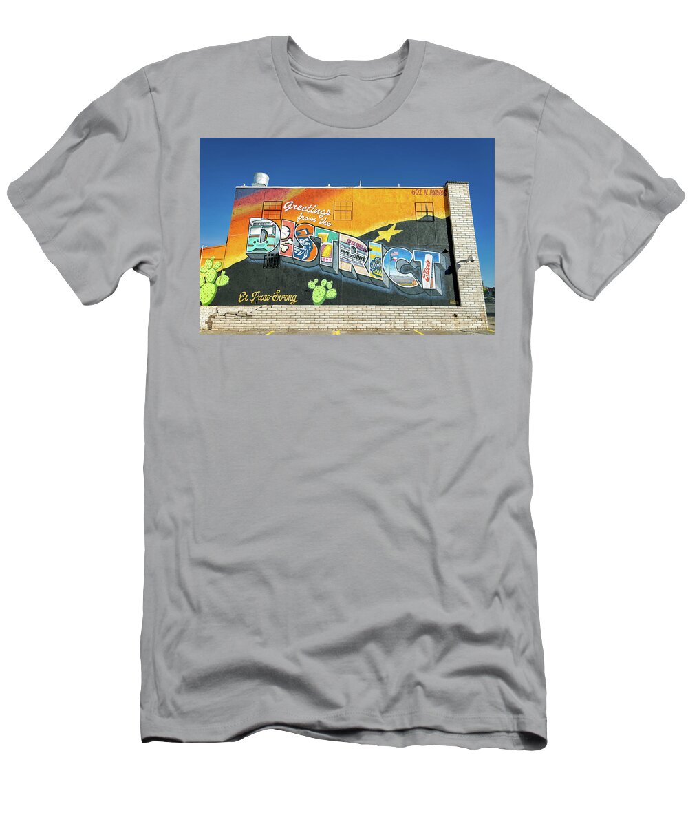 Art T-Shirt featuring the photograph Greetings by Bill Chizek