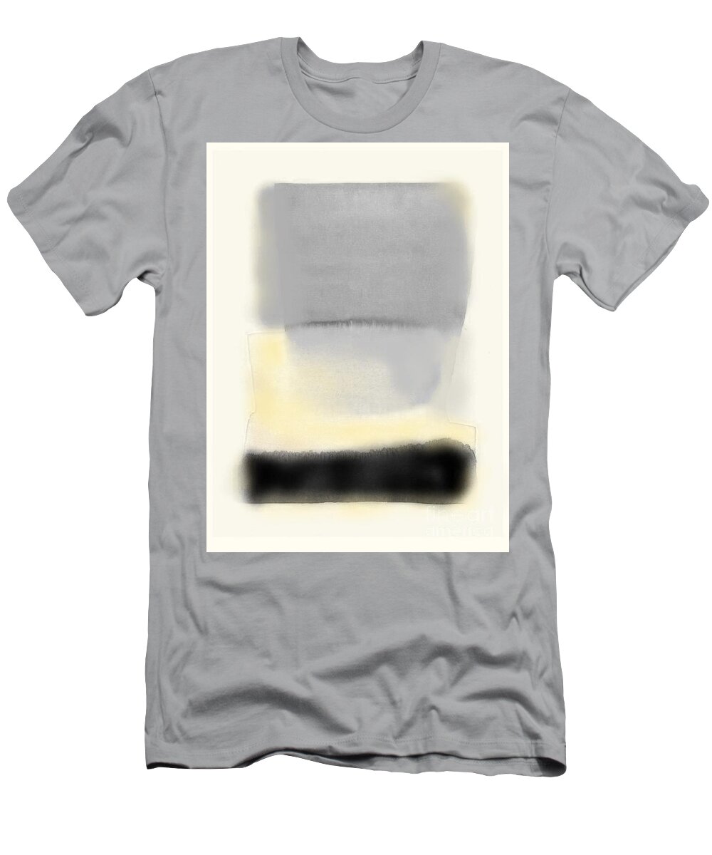 Grey Sky T-Shirt featuring the painting Grey Sky by Vesna Antic