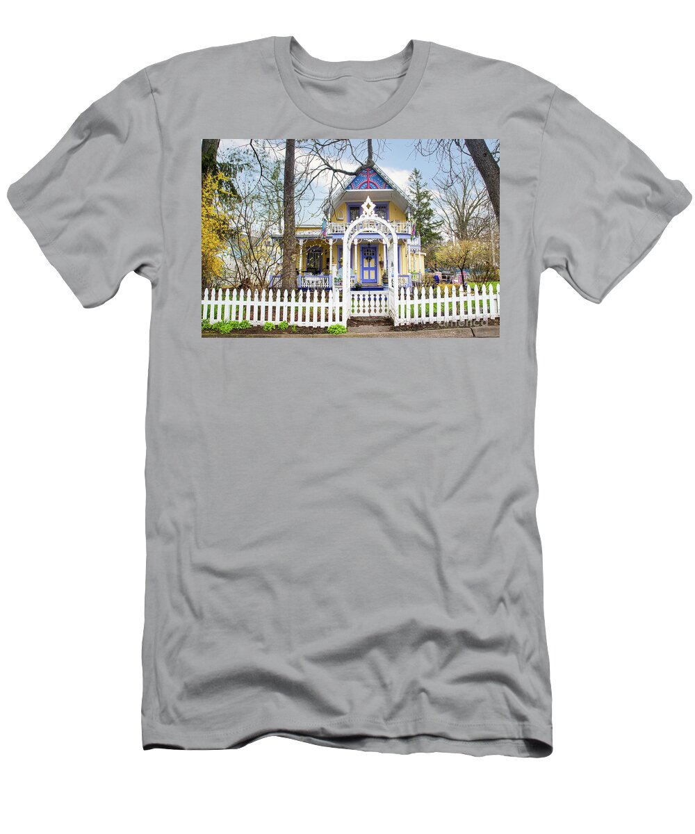 2020 Blossom Trail T-Shirt featuring the photograph Grimsby Beach Spring by Marilyn Cornwell