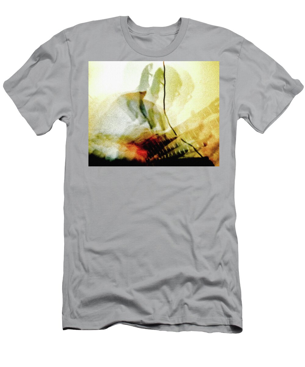 Guitar Player T-Shirt featuring the photograph Guitar player by Tatiana Travelways