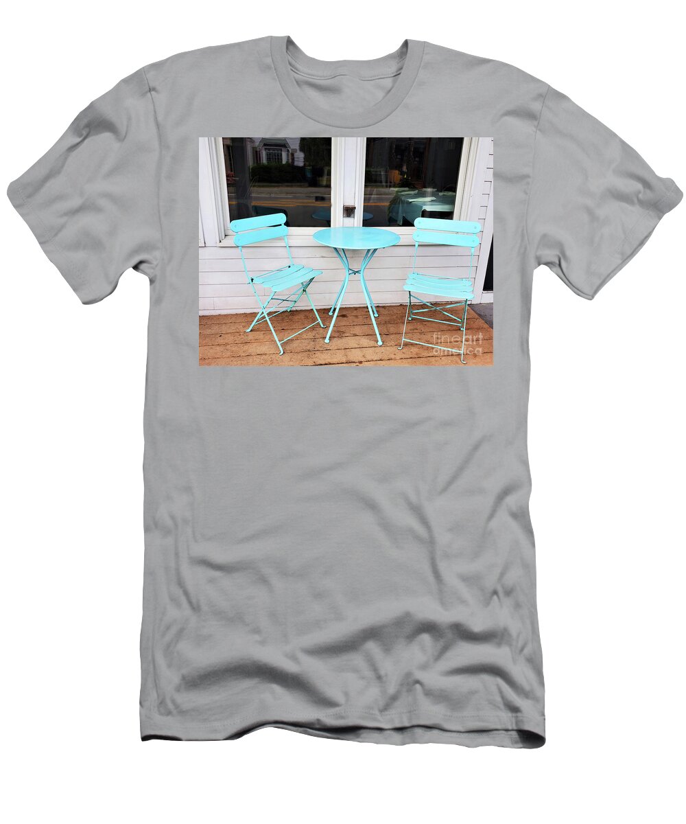 Landscape T-Shirt featuring the photograph Have a Seat 3 by Sharon Williams Eng