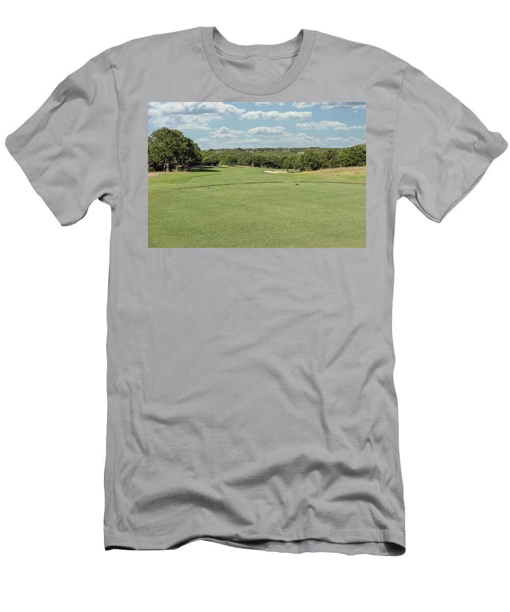 Cimarron Hills T-Shirt featuring the photograph Hole #7 by John Johnson