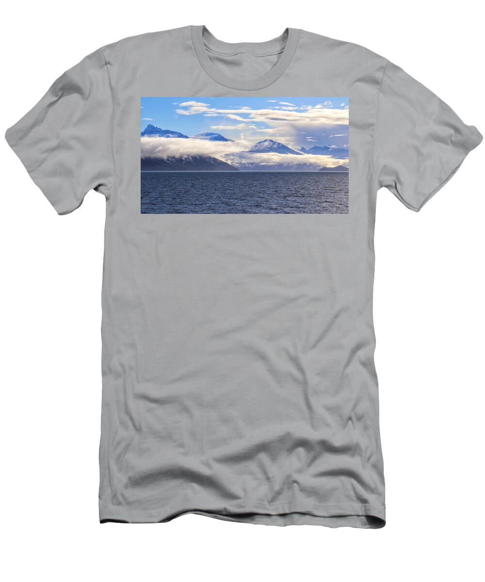 Alaska T-Shirt featuring the photograph Holkham Bay- Alaska by Gregory A Mitchell Photography