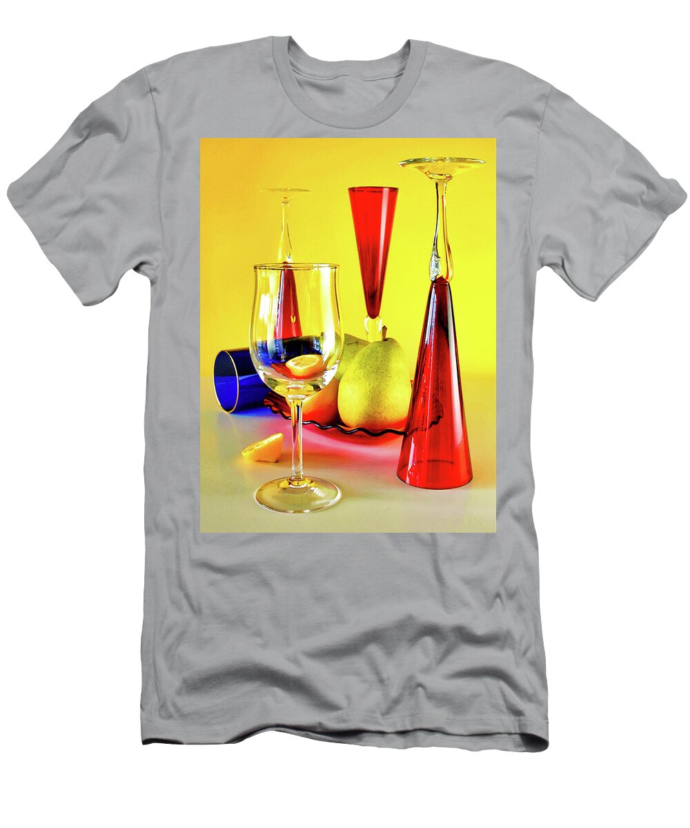 Stylllyfe T-Shirt featuring the photograph Honor of Mondrian by Elf EVANS