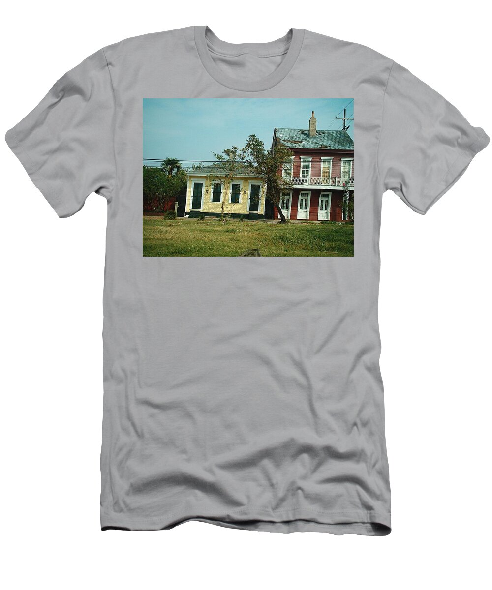  T-Shirt featuring the photograph Hurricane Katrina Series - 9 by Christopher Lotito