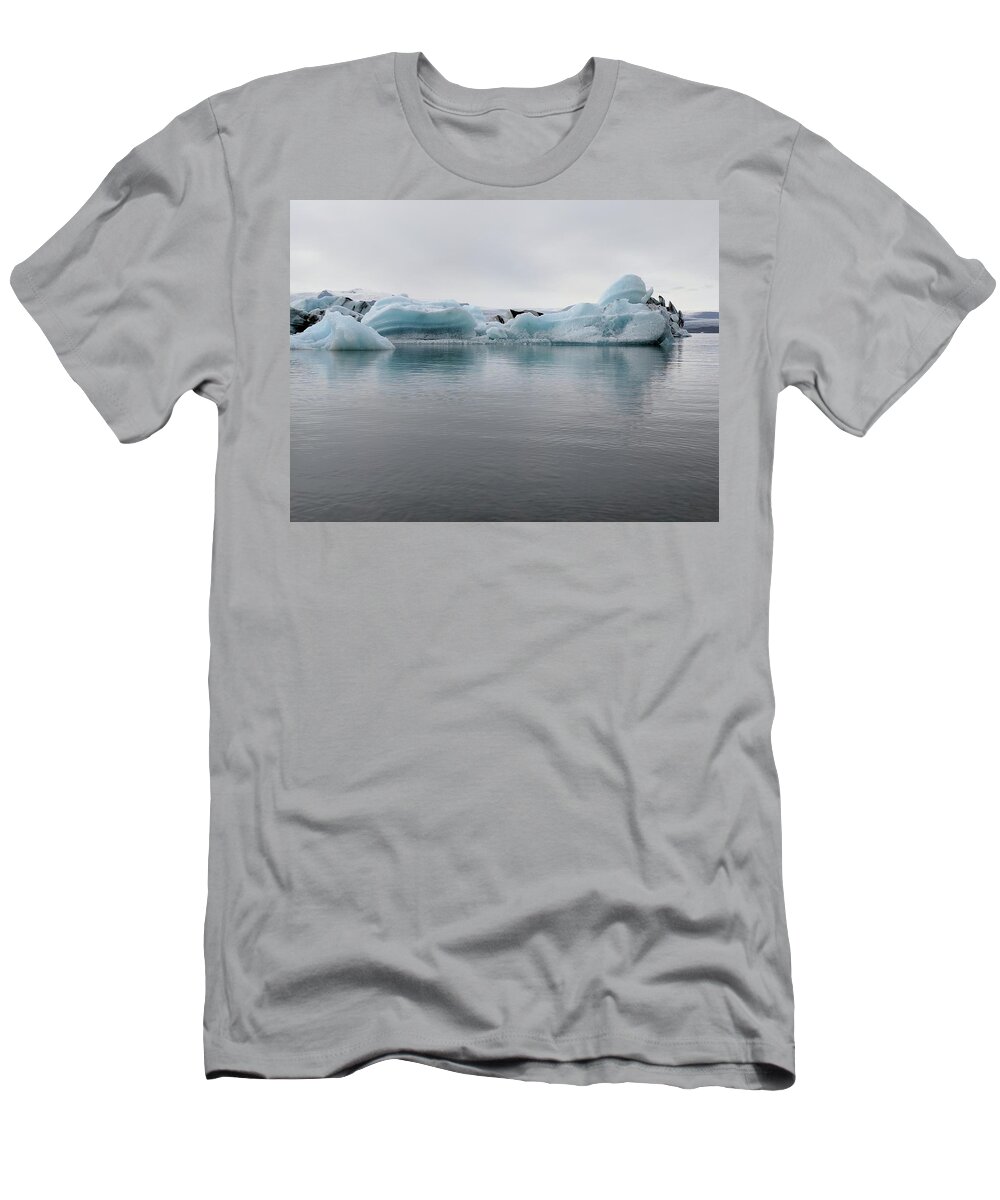Iceland T-Shirt featuring the photograph Iceland Glacier by Yvonne Jasinski