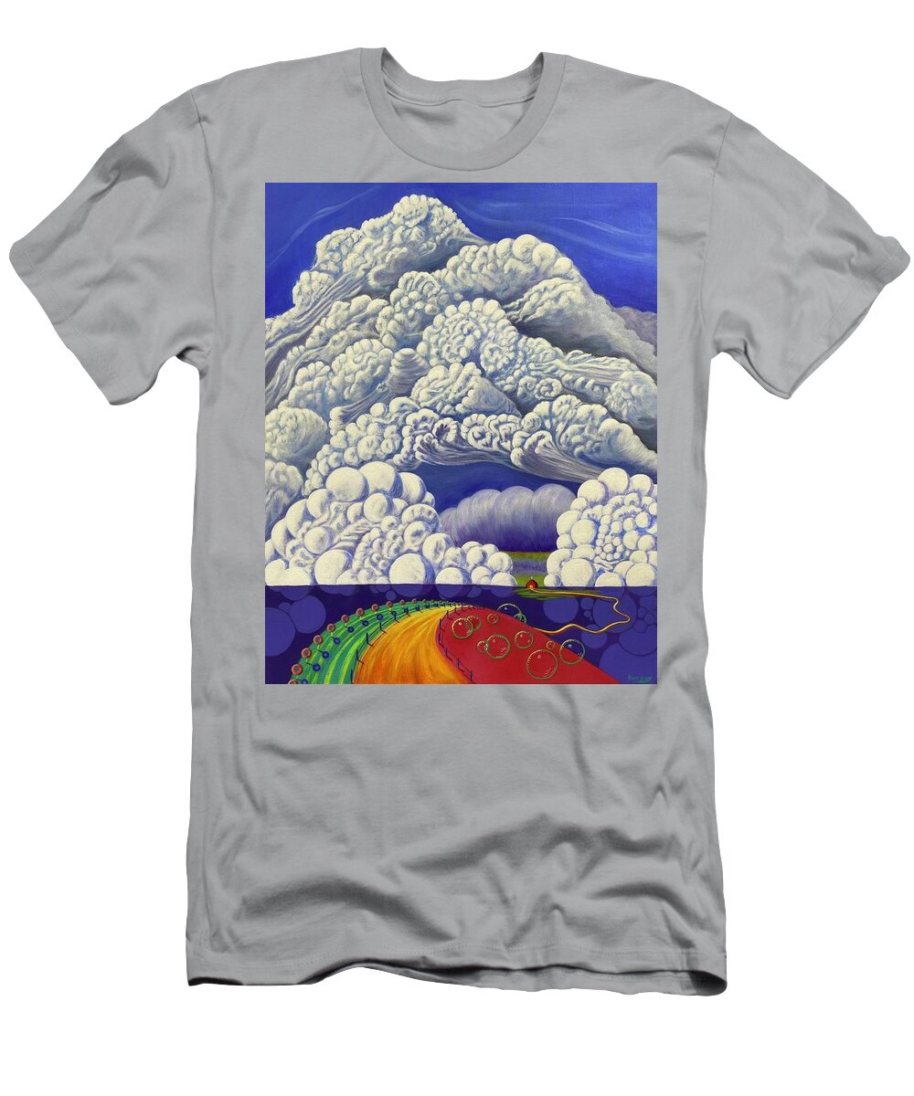 Best Seller T-Shirt featuring the painting Imagine This by Dorsey Northrup