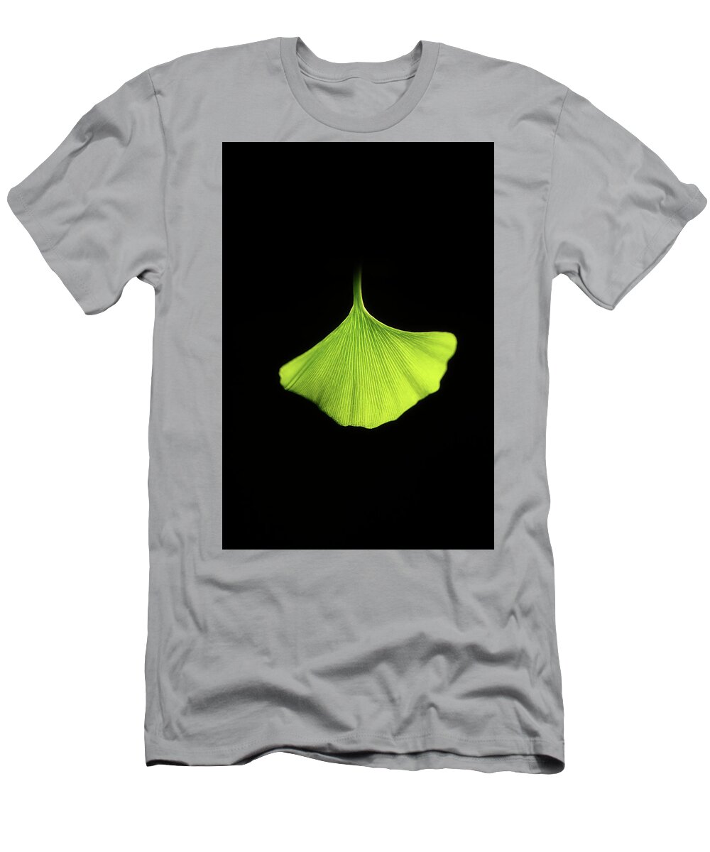 Leaves T-Shirt featuring the photograph In the Green Light by Philippe Sainte-Laudy
