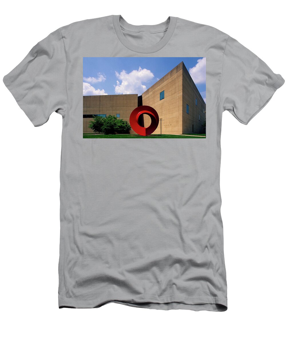  Art Museum T-Shirt featuring the photograph Indiana Unversity's Art Museum, Bloomington, Indiana by Marsha Williamson Mohr