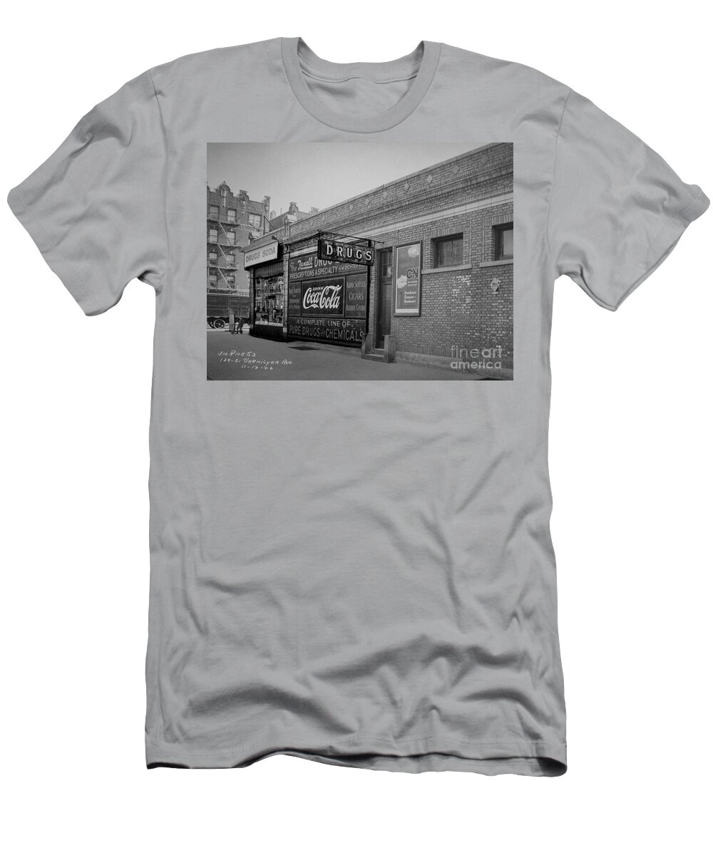 1926 T-Shirt featuring the photograph Inwood Pharmacy by Cole Thompson
