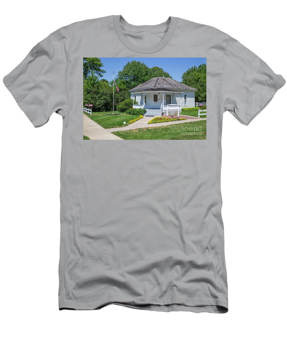John Wayne Birthplace T-Shirt featuring the photograph John Wayne Birthplace by Lynn Sprowl