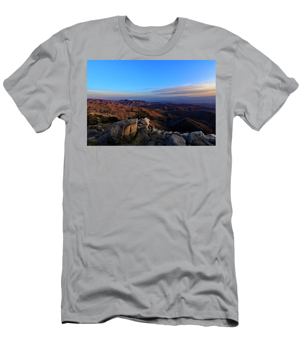 Keys Point T-Shirt featuring the photograph Keys Point - Joshua Tree National Park by Amazing Action Photo Video