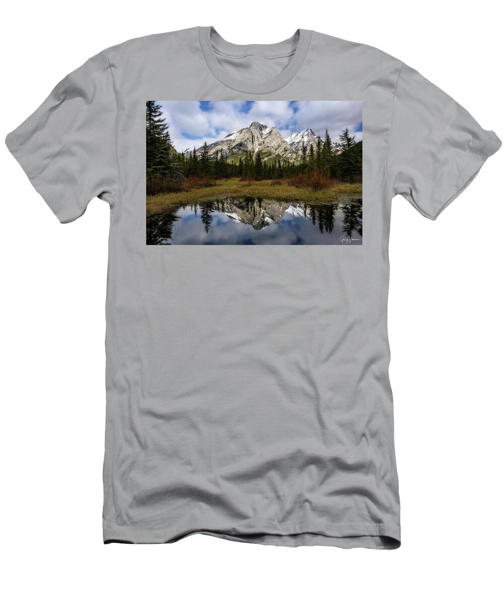 Kidd-mountain T-Shirt featuring the photograph Kidd Mountain by Gary Johnson