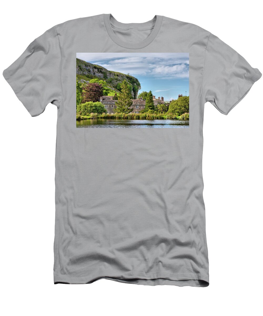 Uk T-Shirt featuring the photograph Kilnsey Crag, Yorkshire Dales by Tom Holmes Photography