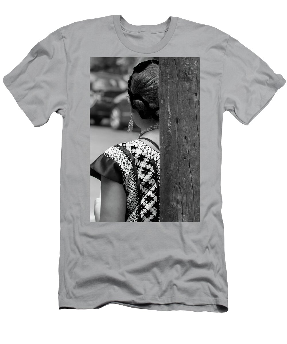 Published T-Shirt featuring the photograph Las Fridas by Enrique Pelaez