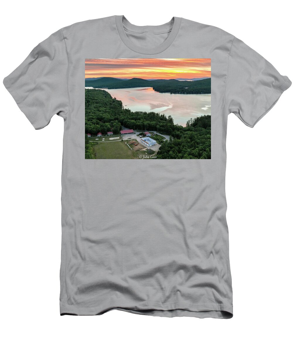  T-Shirt featuring the photograph Lions Camp Pride by John Gisis
