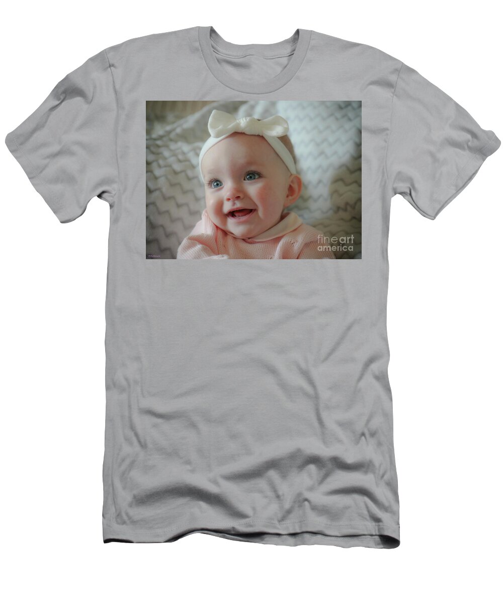 Baby T-Shirt featuring the photograph Little Girl II by Veronica Batterson