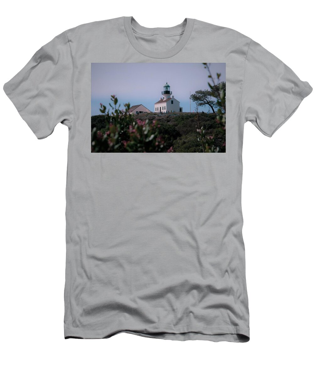 Loma Linda Point Lighthouse T-Shirt featuring the photograph Loma Linda Point Lighthouse by Christina McGoran