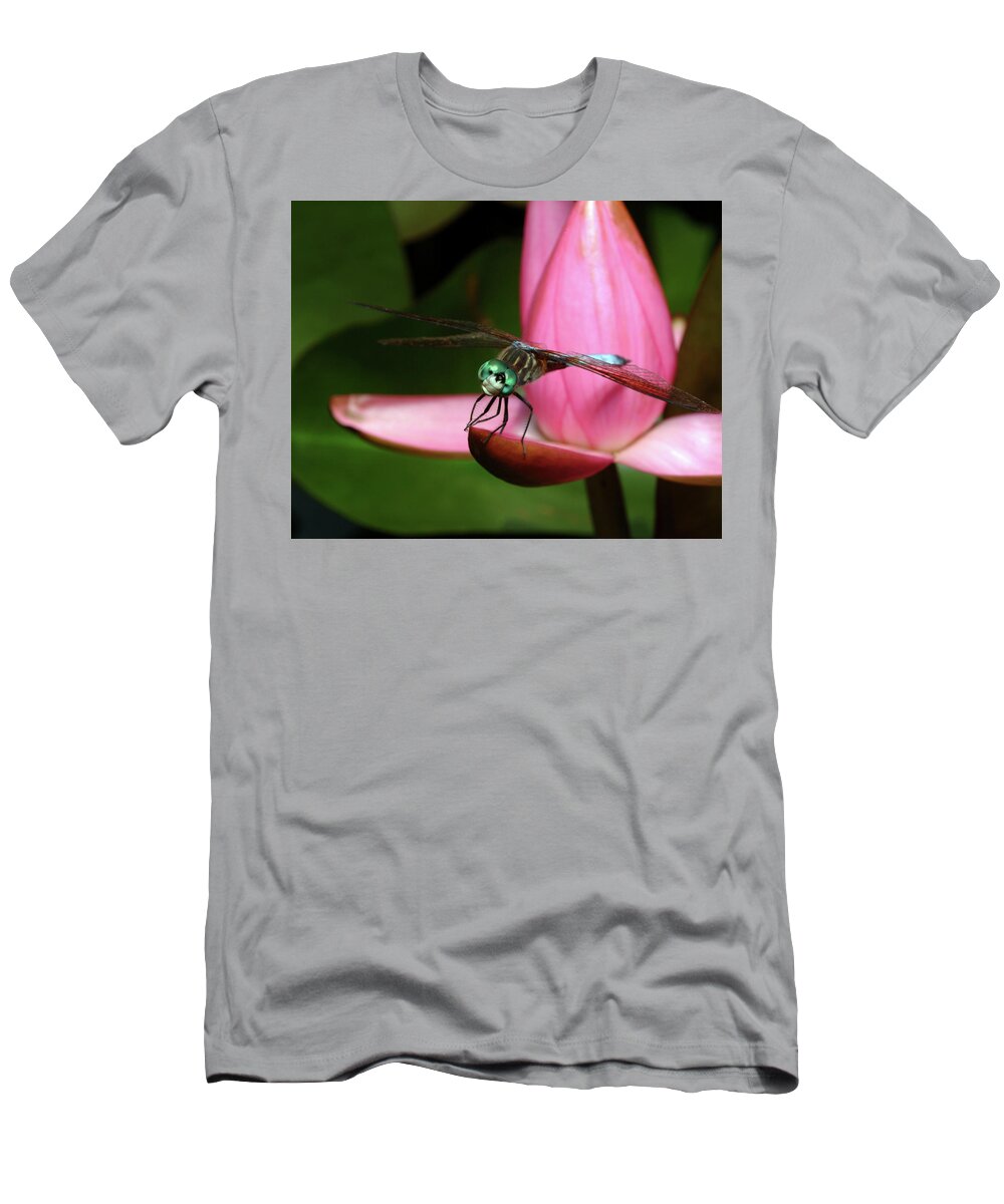 Dragonfly T-Shirt featuring the photograph Look of a Dragonfly by Melissa Southern