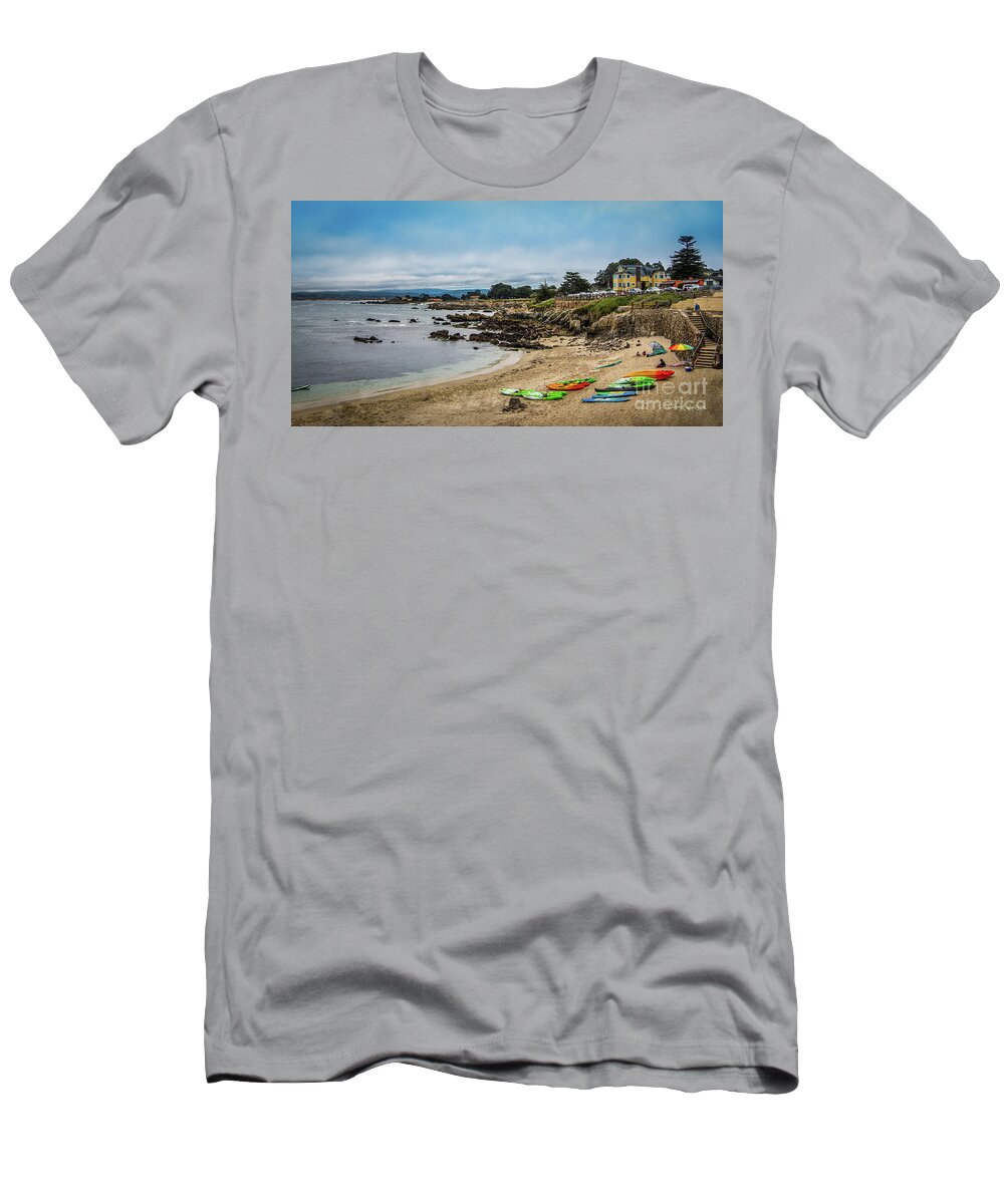 Beach T-Shirt featuring the photograph Lover's Point by David Levin