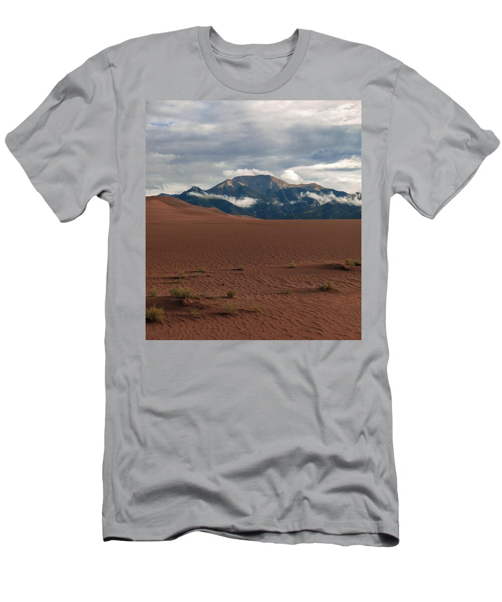 Mountain T-Shirt featuring the photograph Magic Sand Dune Mountains by Go and Flow Photos