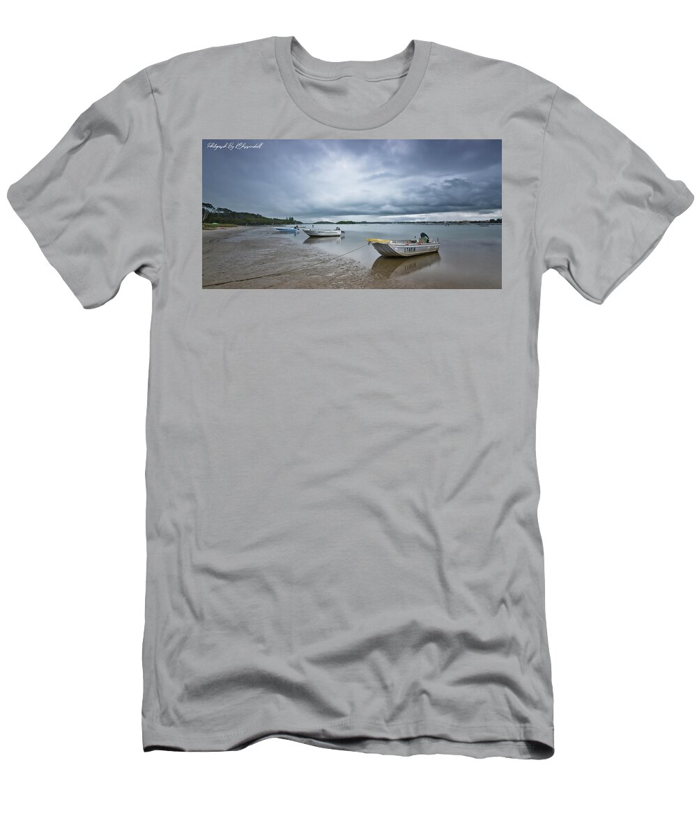 Manning Point Nsw Australia T-Shirt featuring the digital art Manning Point 21 by Kevin Chippindall