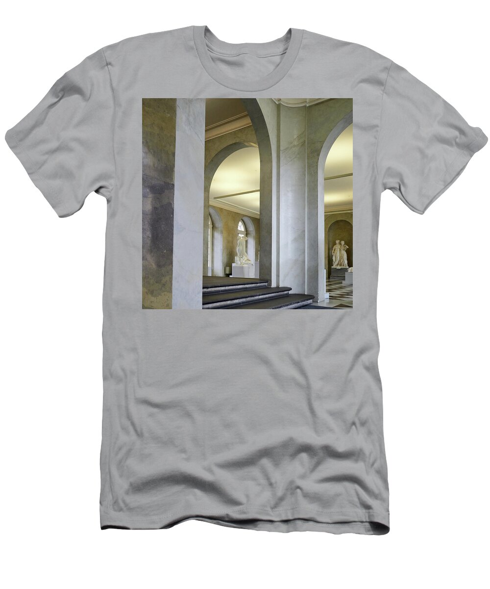 Berlin T-Shirt featuring the photograph Marble. Schloss Charlottenburg.Berlin by Jouko Lehto