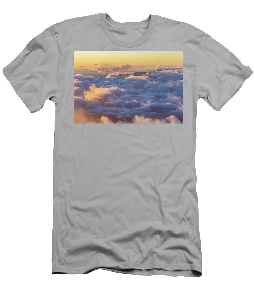 United States T-Shirt featuring the photograph Maui From Above by Stefan Mazzola