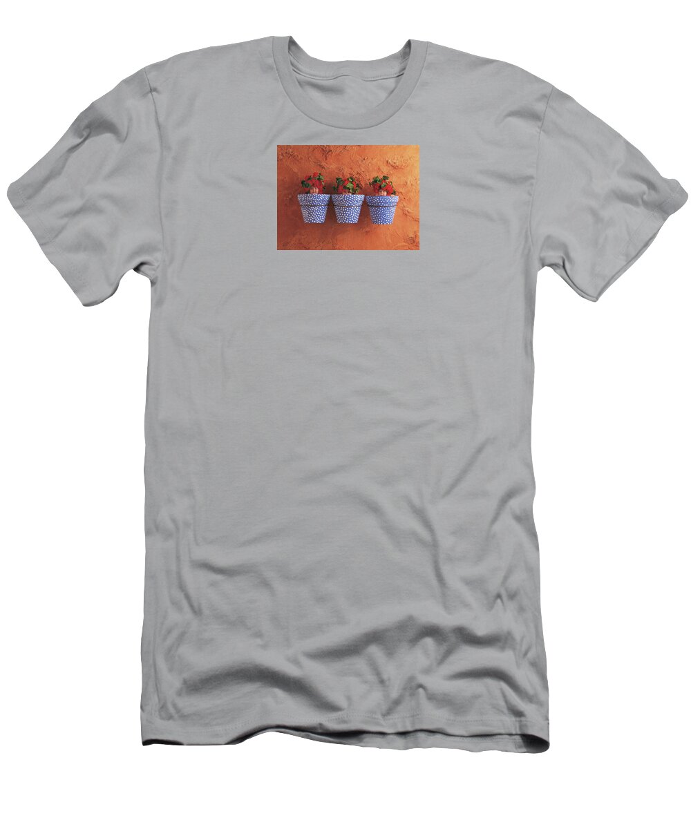 Color T-Shirt featuring the photograph Mediterranean Pots by Anne Geddes