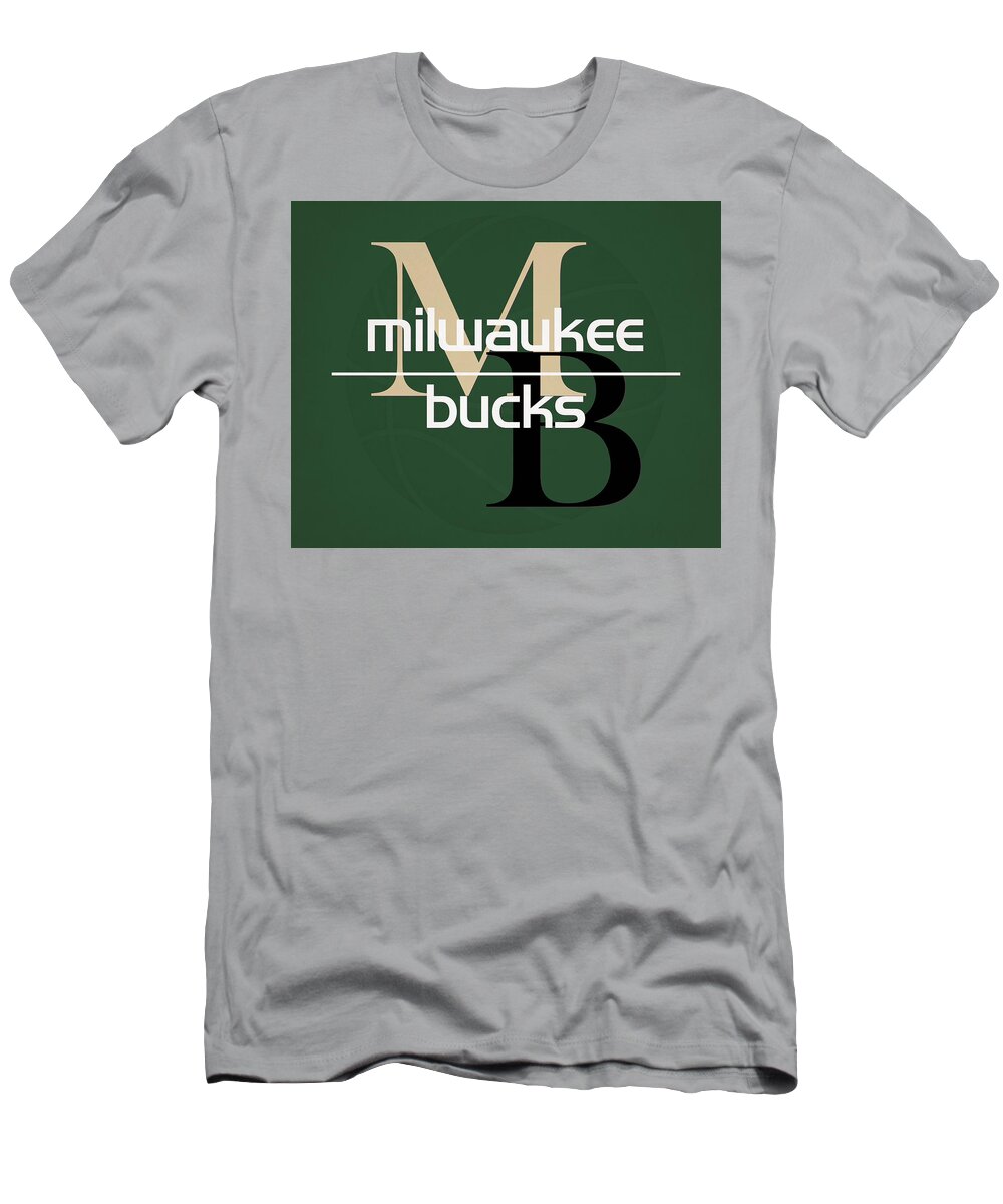 Milwaukee Bucks Retro Shirt Greeting Card by Joe Hamilton