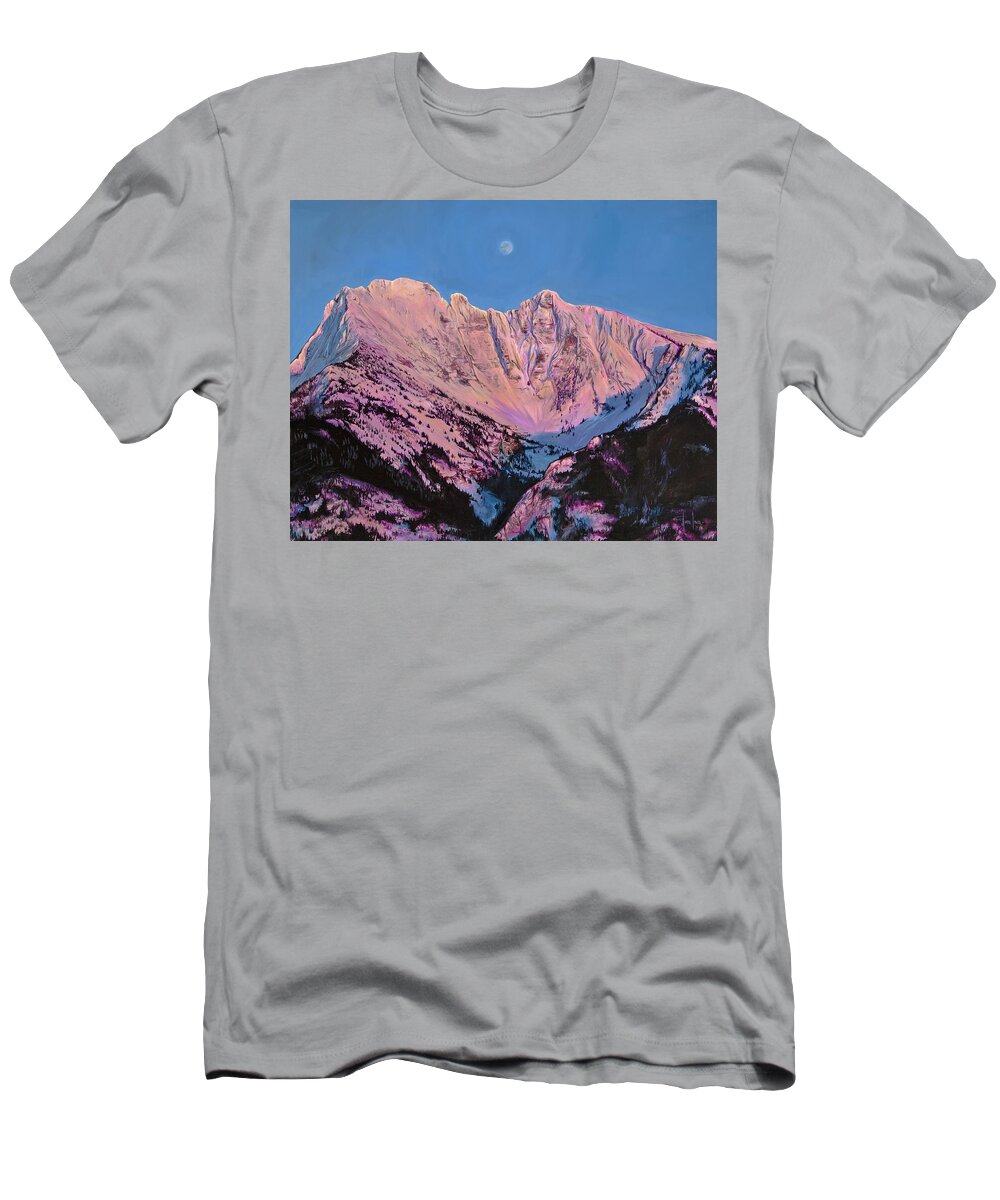 Mission T-Shirt featuring the painting Missions by Averi Iris