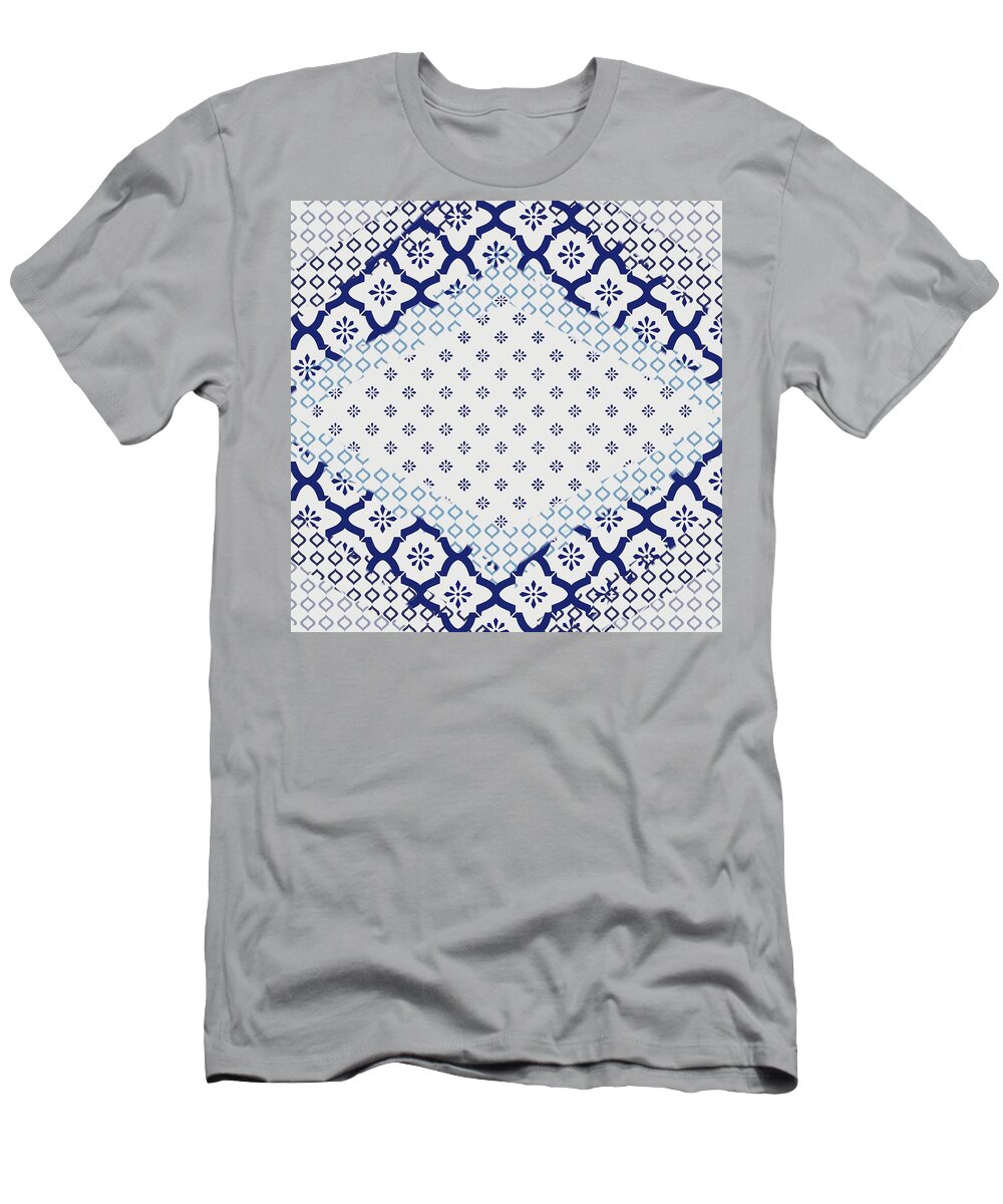 Pattern T-Shirt featuring the digital art Mixed Patterns I by Bonnie Bruno