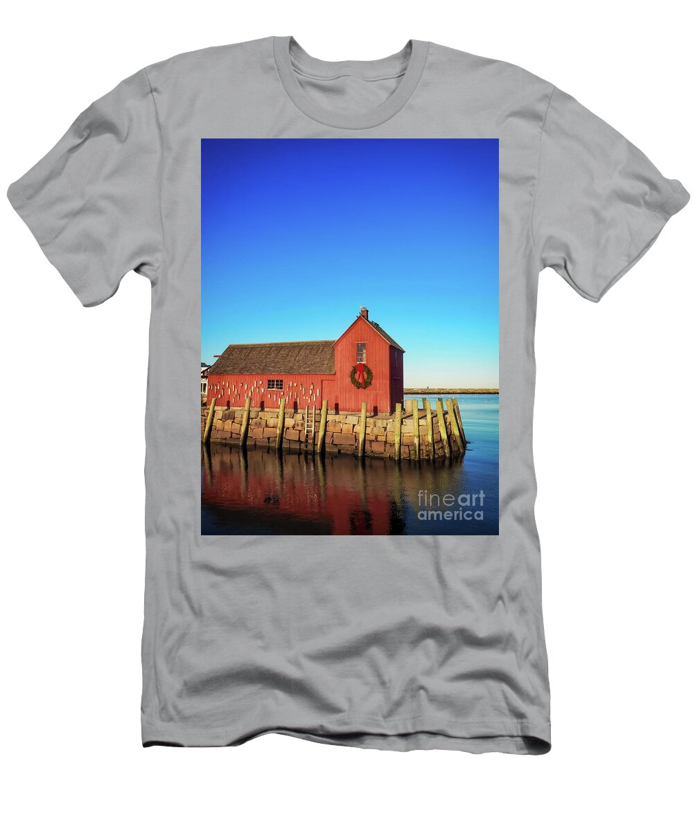 Motif #1 T-Shirt featuring the photograph Motif Number One Reflecting by Mary Capriole