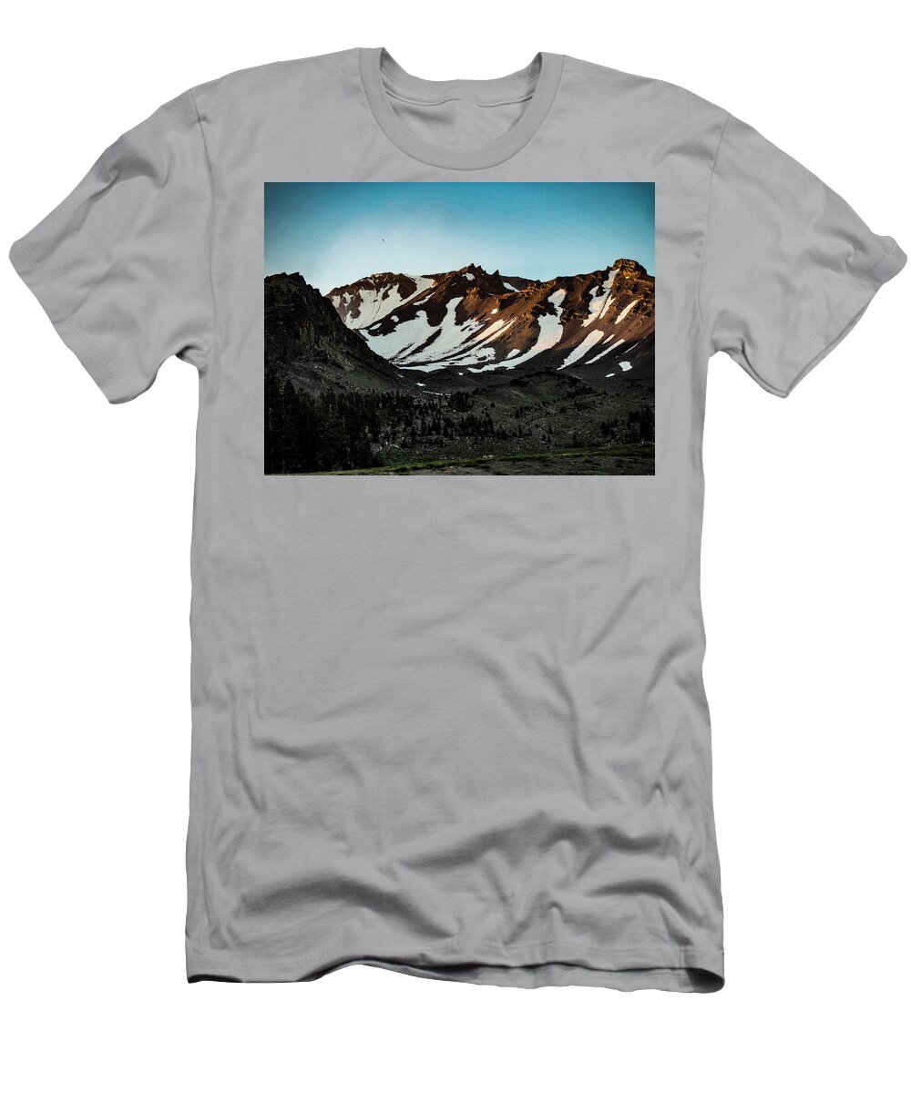 Druified T-Shirt featuring the photograph Mount Shasta 21 by Rebecca Dru