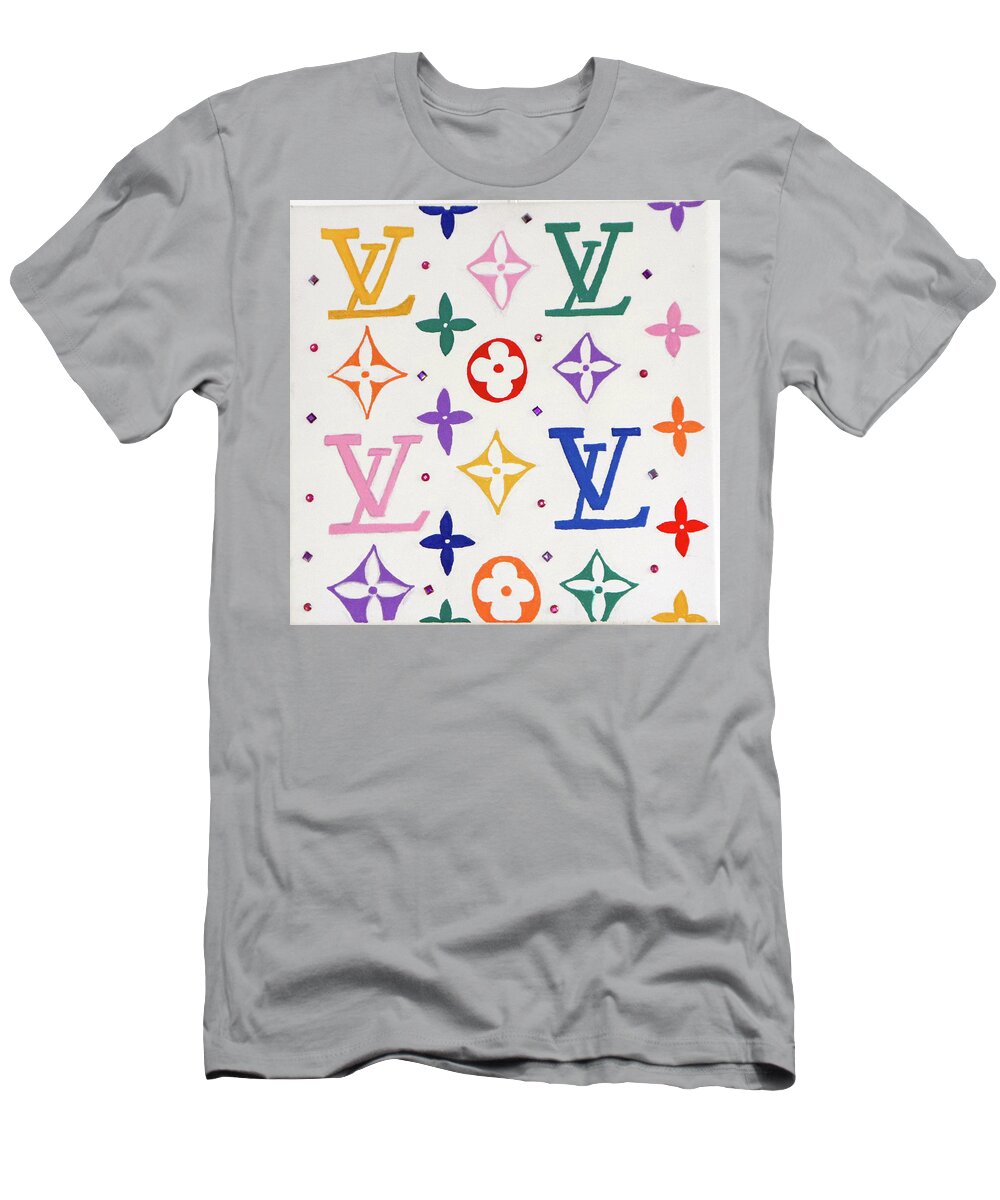 Multicolor LV T-Shirt by Sheera Paloma - Pixels
